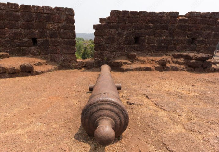 Cabo de Rama Fort - Cannon