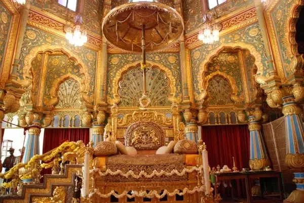 Golden throne of Mysore