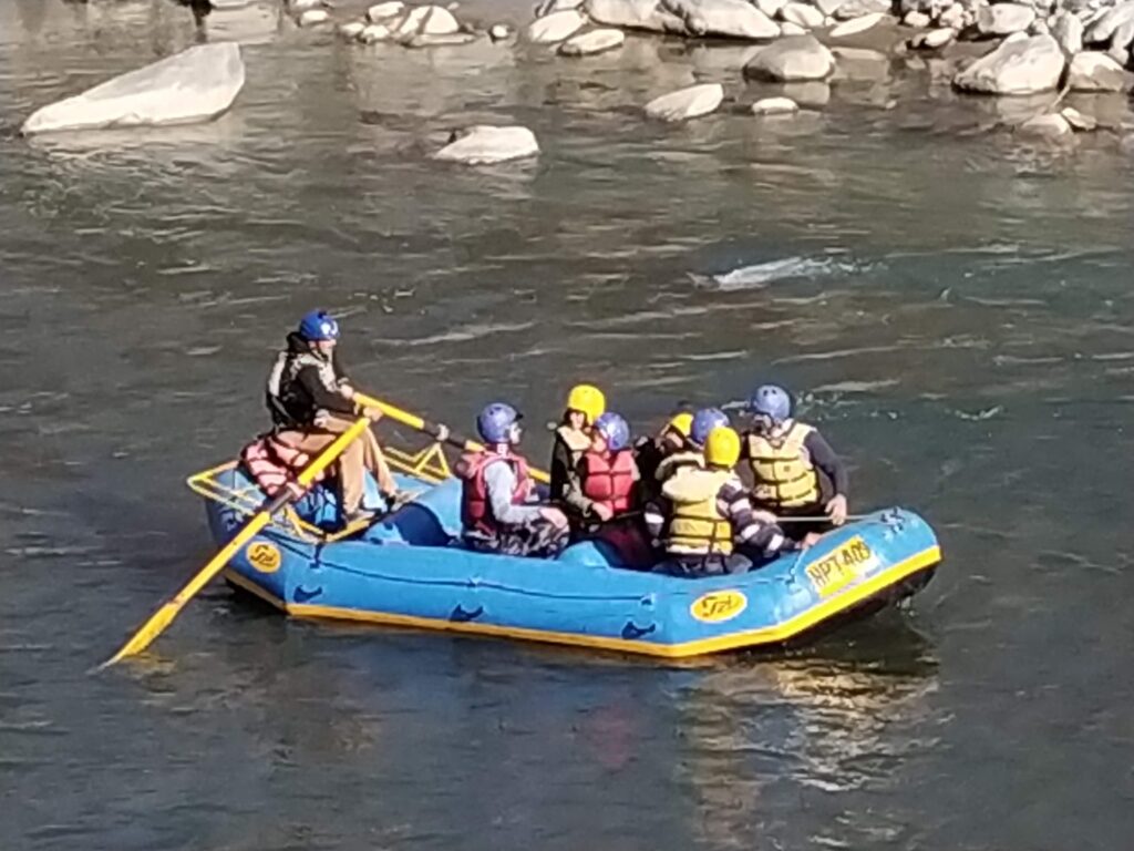 River Rafting at Beas river Manali