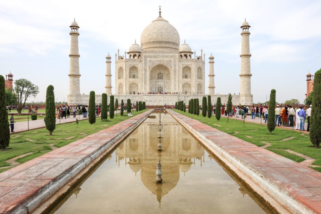 Taj Mahal Agra India -Honeymoon destinations in India