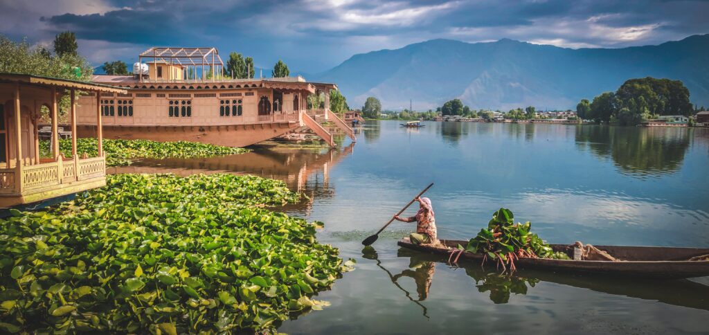 Dal lake Srinagar, Jammu Kashmir