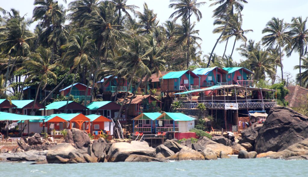 Goa Beach Huts -Honeymoon destinations in India