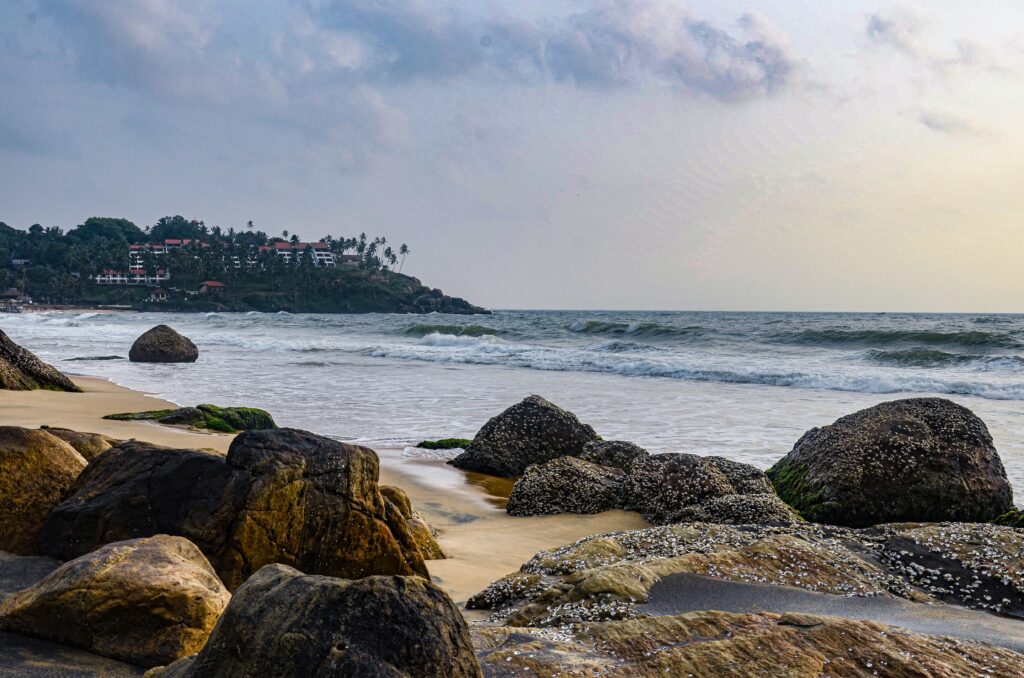 Kovalam beach India