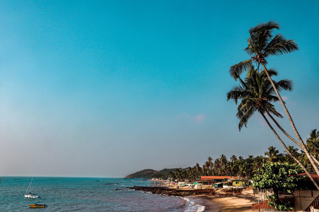 Anjuna beach India - Best Beaches in India