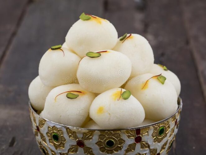 Rasagulla or rosagulla - Indian Dessert