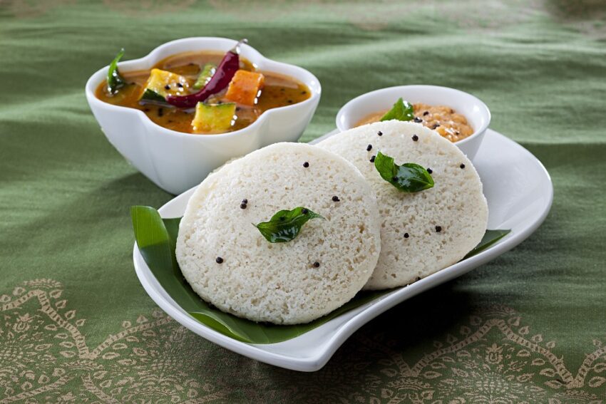 Indian Street Food - Idli