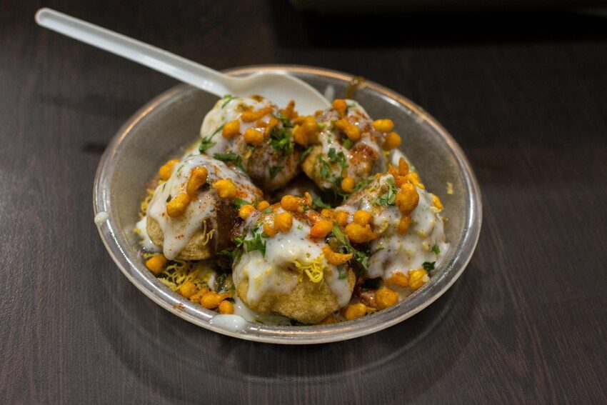 Indian Street Food - Dahi Puri