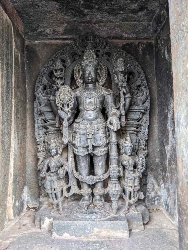 Stone Carvings at Beluru Chennakeshava Temple