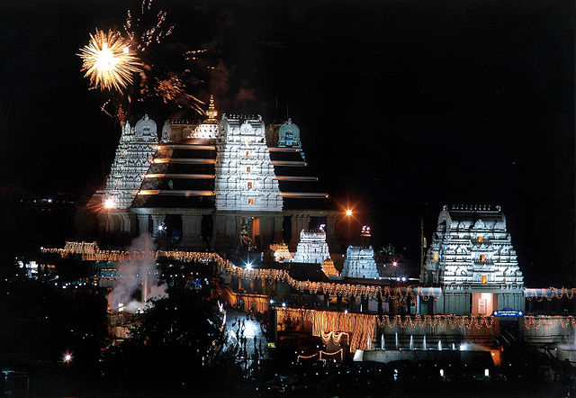 ISKCON Night View