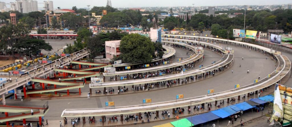 Bangalore Majestic Bus Station