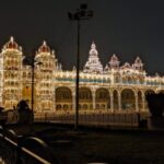 Mysore palace light show