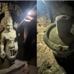 Vishnu Idol and Shivalinga Discovered From Krishna Riverbed - PC - NDTV